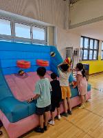 [보도자료-0183] 광명동초등학교병설유치원_에어바운스 놀이데이